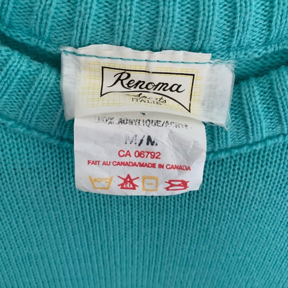 Vintage Canadian-Made Acrylic Sweater 🍁 - Picture 4 of 5